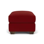Carson Leather Ottoman - Image 8