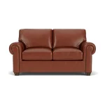 Carson Leather Loveseat - Image 3