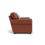 Carson Leather Loveseat - Image 7