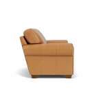 Carson Leather Loveseat - Image 8