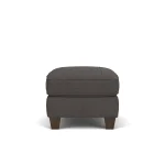 Dana Leather Ottoman - Image 4