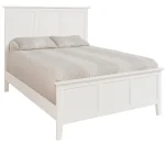 Queen Lancaster Bed in Pure White - BD08-702QF