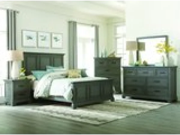 Summit Bedroom - Queen Bed in Heather Gray - BD105-301QR - Image 5
