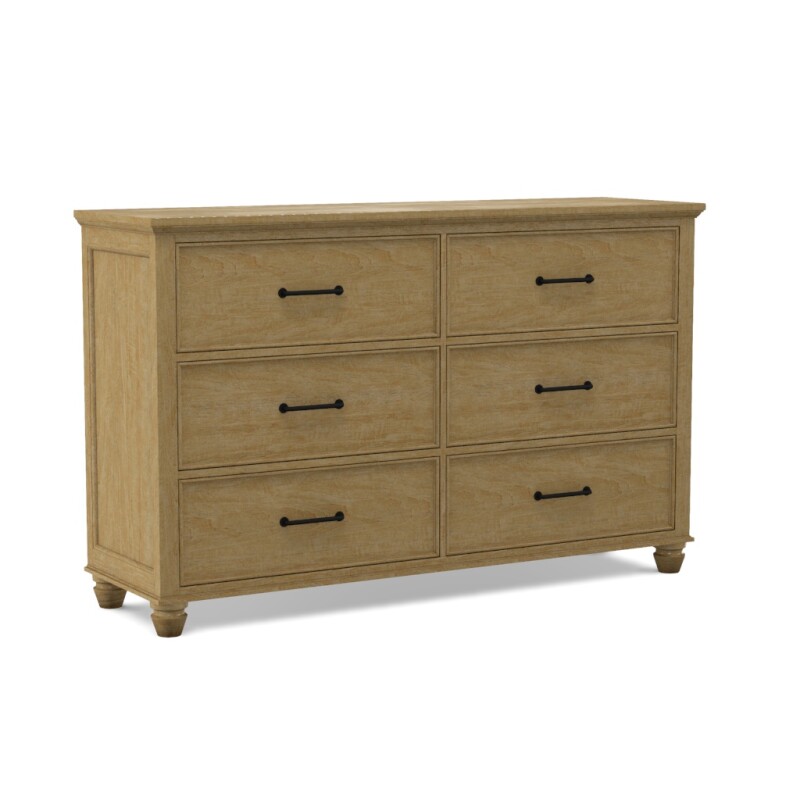 Vista Bedroom 6-Drawer Dresser