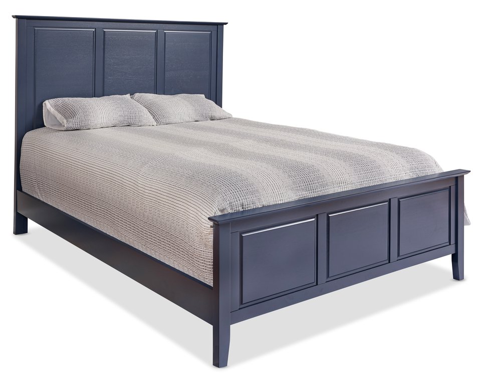 Queen Lancaster Bed in Denim - BD81-702QH