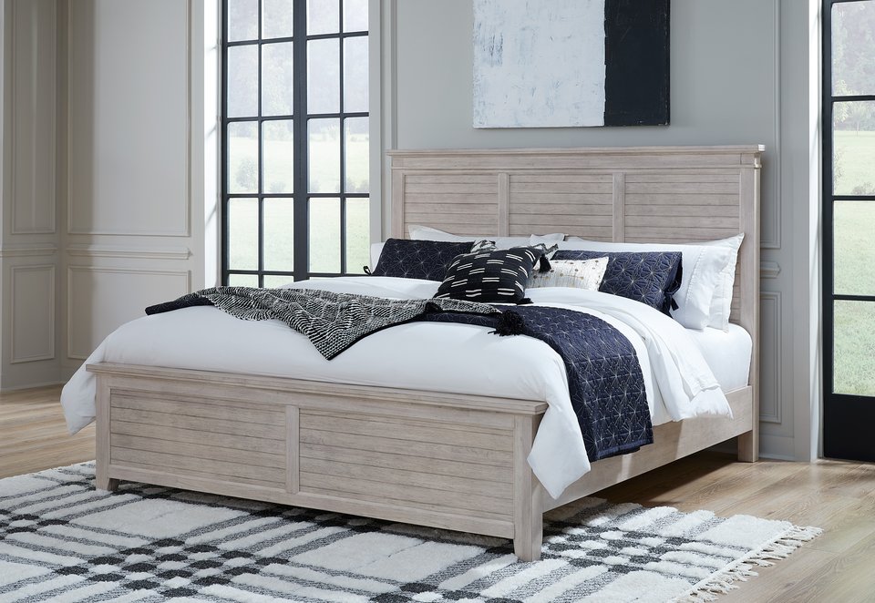 Sanibel Bedroom - The Sanibel Bed in Macchiato: Available in K, Q, and Tw - BD96-2400KF