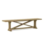 Alexa Trestle Bench Top & Base - BE-172TB