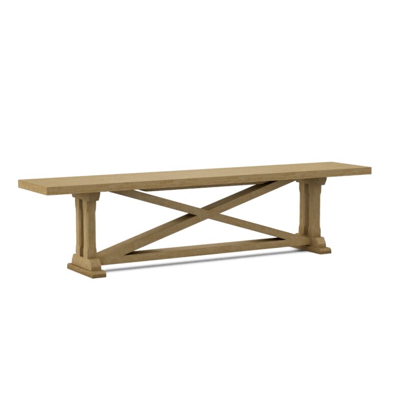 Alexa Trestle Bench Top & Base - BE-172TB