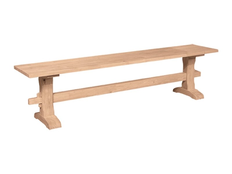 Trestle Bench / Trestle Bench Pedestals - BE-72T2