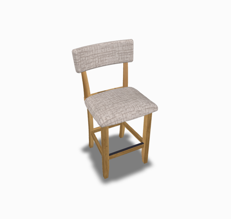 Bella Barstool 24" Stationary Barstool