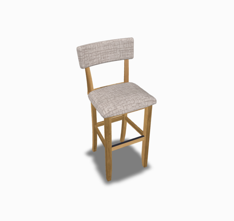 Bella Barstool 30" Stationary Barstool