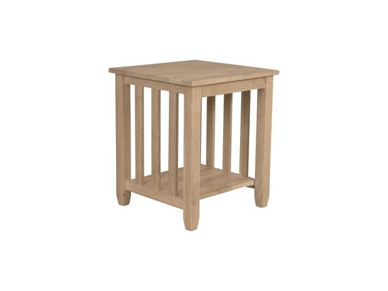 Mission End Table