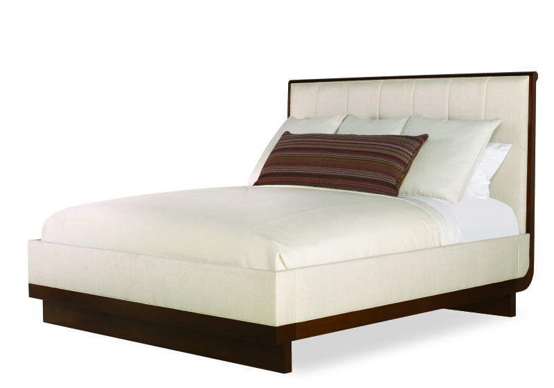 C39-157 - Vienna Bed With Channel Uph - Cal King Size 6/0