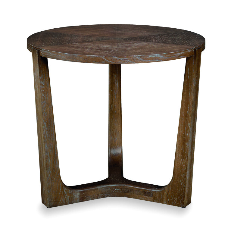 C4H-623 - Bowery Place Chairside Table - Bowery Cerused