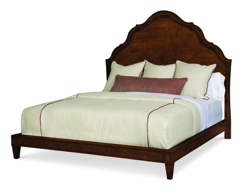 C5B-156 - Casa Bella Carved Bed - King 6/6 - Sierra