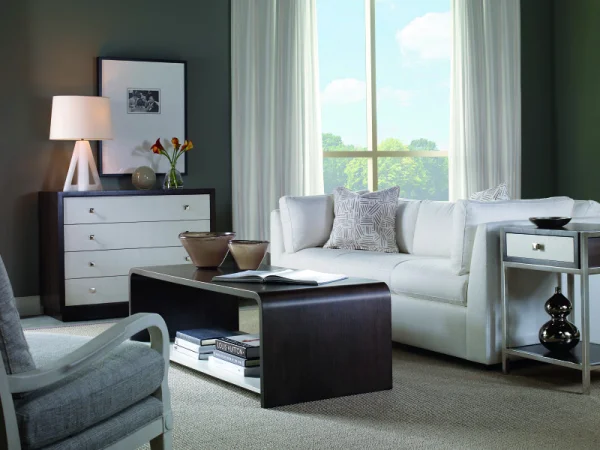 C6C-221 - Aria Nightstand - Brownstone/Oxford White - Image 5