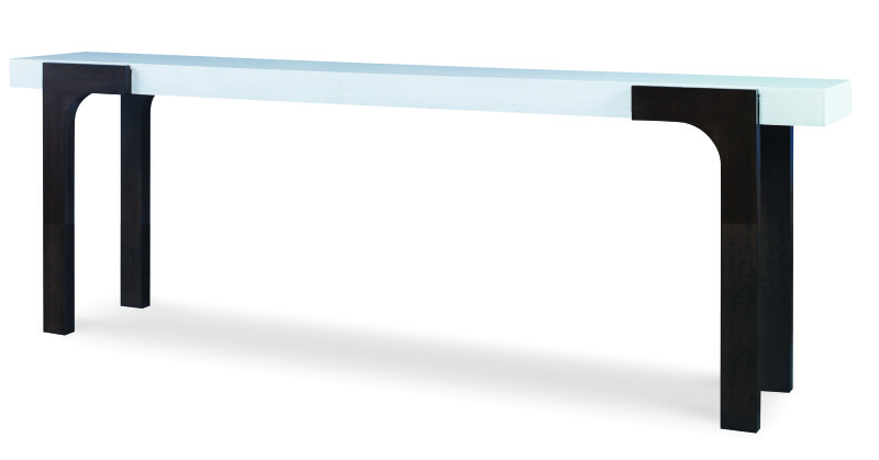 C6C-723 - Aria Console Table - Brownstone/Oxford White