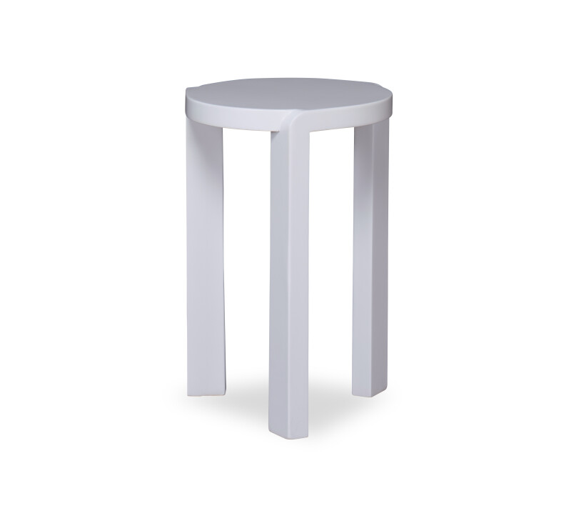C7-D89-3143 - Margaux Outdoor Side Table - White