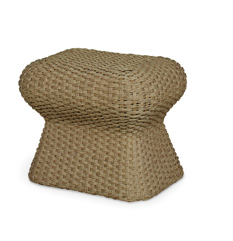 C7-D89-3145 - Warren Outdoor Ottoman - Natural