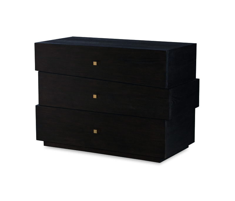 CA3-702 - Cadence Three Drawer Chest - Mocha