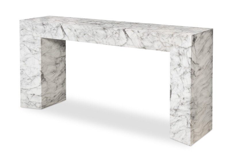 CAA-723 - Cadence Console Table - Faux Marble