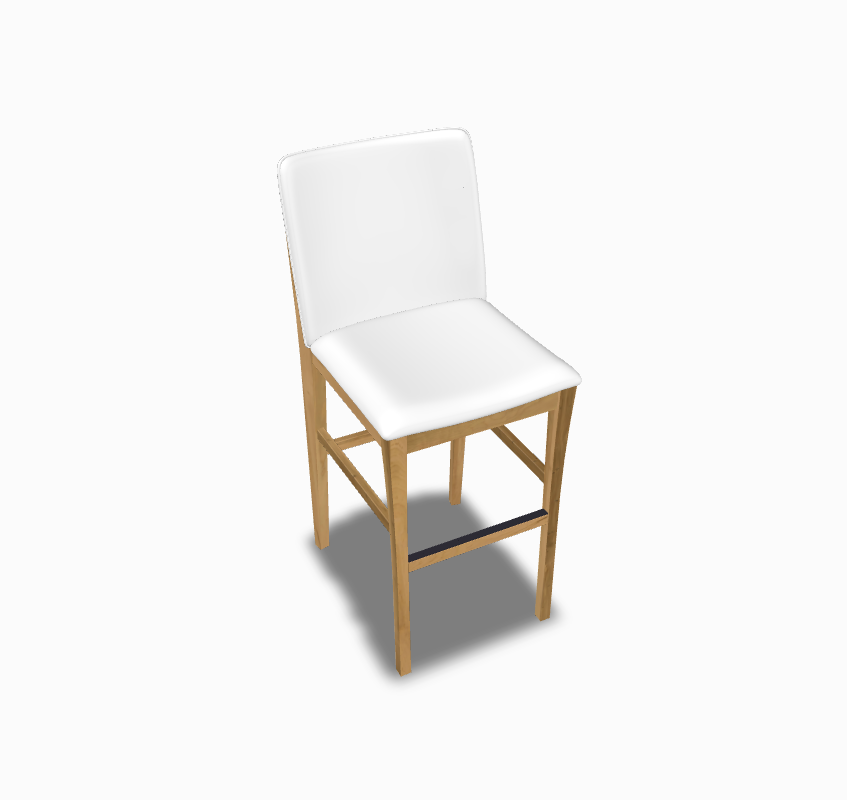 Cassis Barstool 30" Stationary Barstool