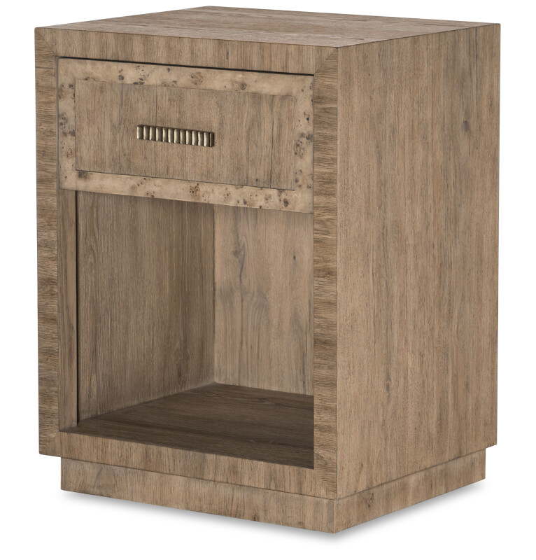 CBA-222-V1 - Monterey Single Drawer Nightstand - Hawthorne Light