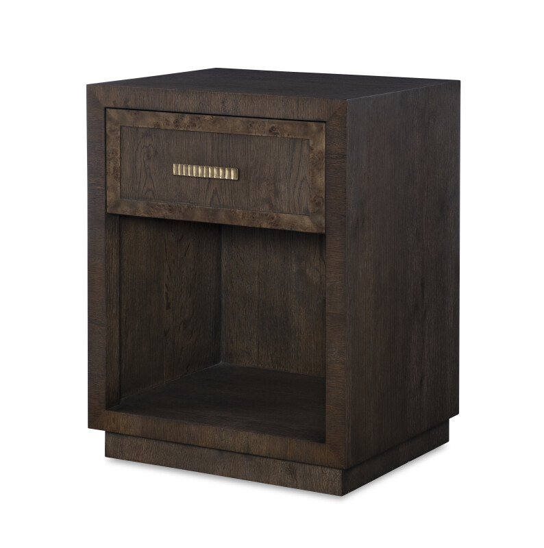 CBA-222-V2 - Monterey Single Drawer Nightstand - Hawthorne Dark