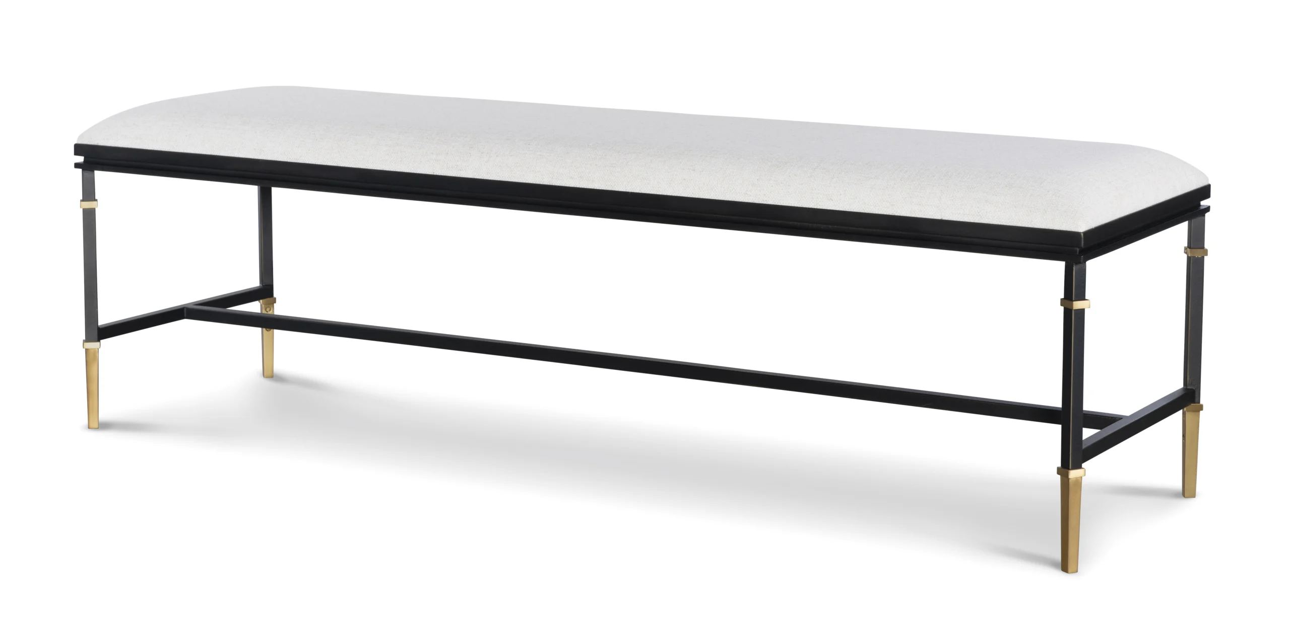 CBA-555-V1 - Monterey Upholstered/Metal Bench