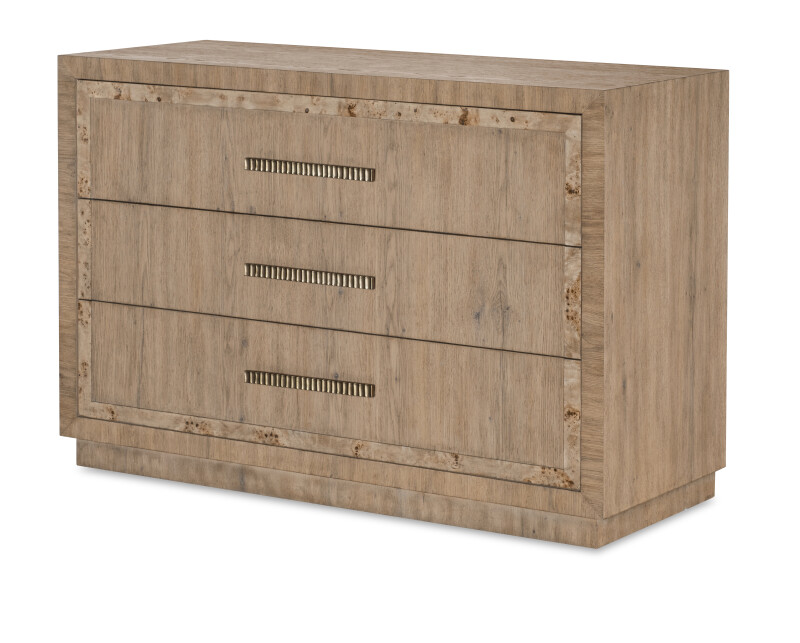CBA-703-V1 - Monterey Three Drawer Chest - Hawthorne Light