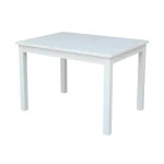 Tykes Collection - Juvenile Table and Chairs in White - CC08-263 - Image 3