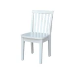 Tykes Collection - Juvenile Table and Chairs in White - CC08-263 - Image 4