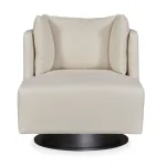CCU-3186-8-F1 - Riposo Swivel Chair - Metal Base - Image 3