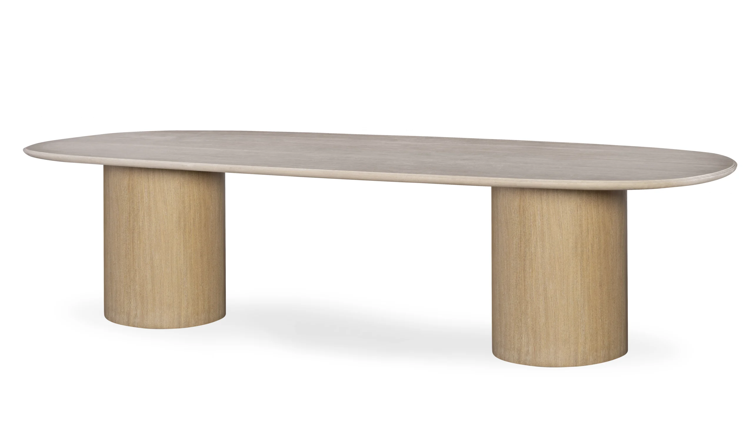 CD9-303 - Erosion Dining Table - Round Bases