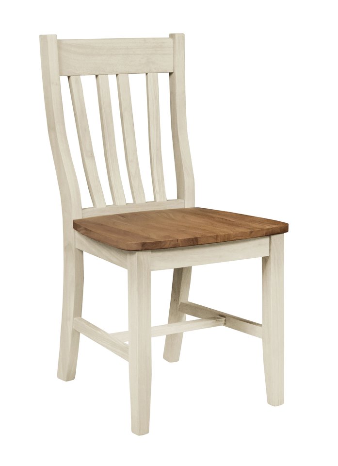 Dining Essentials - Schoolhouse Chair in Hickory and Shell