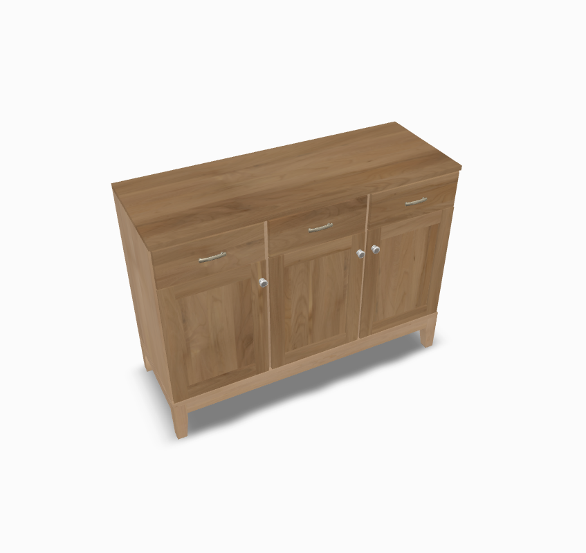 Cosmo Elm (Top, Doors, & Drawers)/Maple
