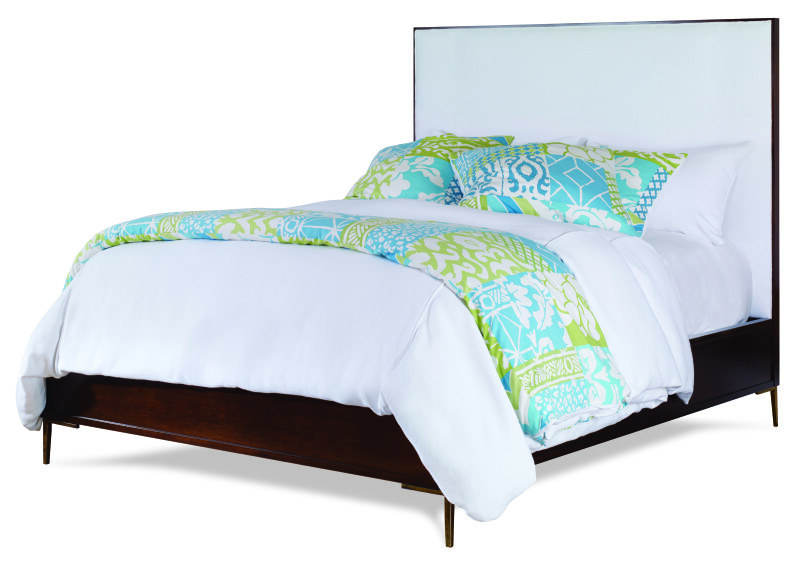 CR9-104-KW-60 - Details Marin Wood Trim Uph Bed - King 6/6