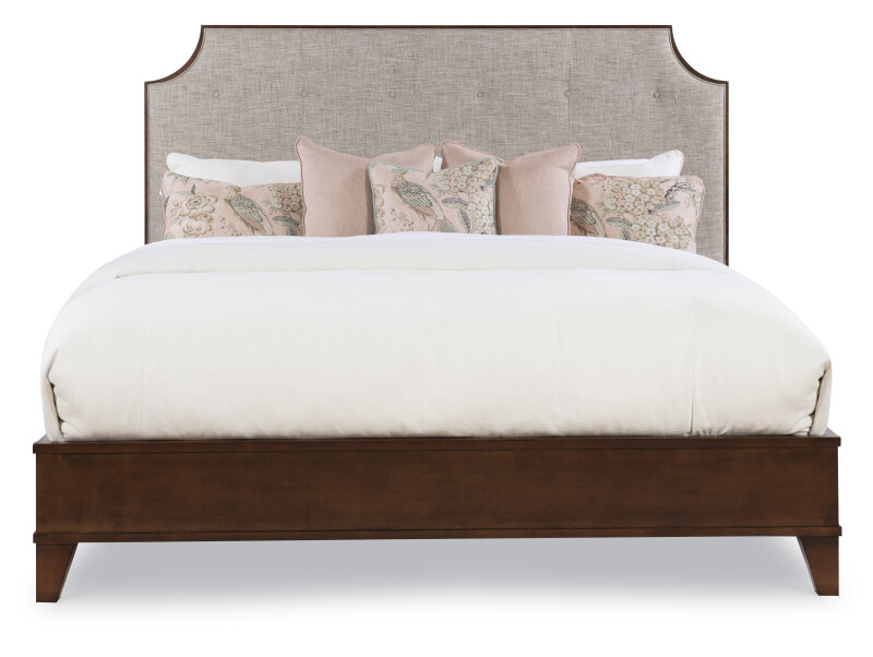CR9-105-KW-72 - Details Burbank Wood Trim Uph Bed - King 6/6