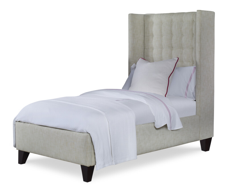 CR9-122T - Details Fully Uph Wing Medium H.B. Bed - Twin 3/3