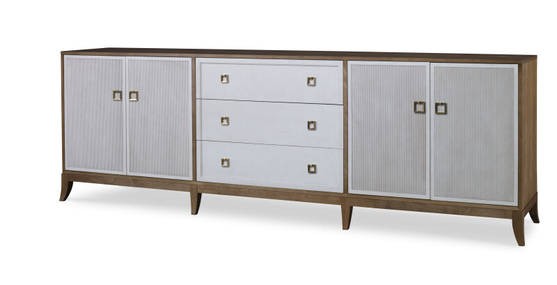 CR9-208-3 - Details I Four Door - Three Drawer Low Credenza