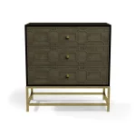 CR9-412 - Details I Three Drawer Tall Chest