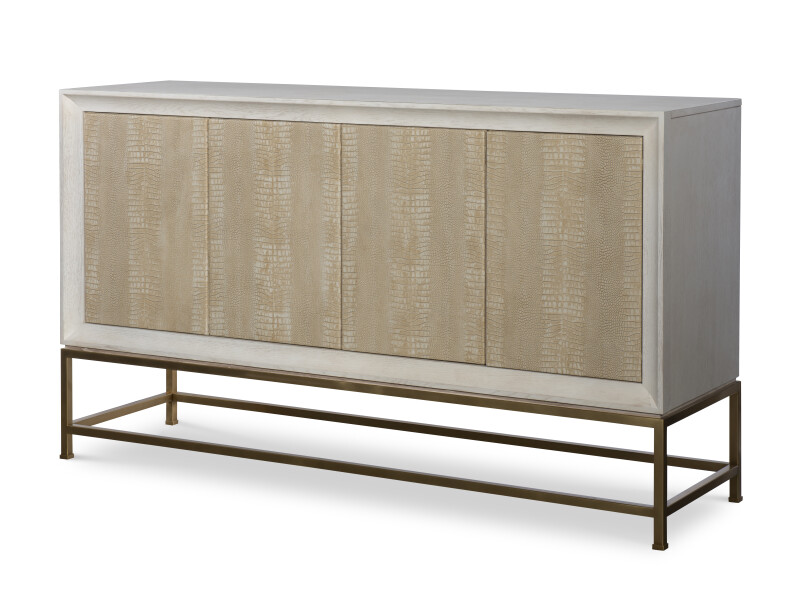 CR9-511U - Details Ii Four Door Upholstered Front Tall Credenza