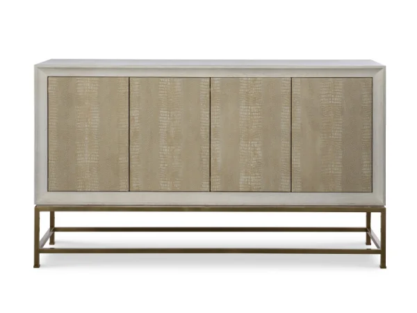 CR9-511U - Details Ii Four Door Upholstered Front Tall Credenza - Image 3