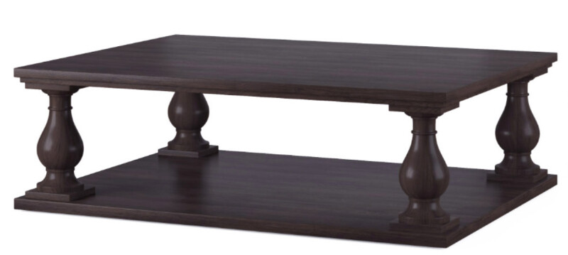 CR9-603-4 - Details Custom Ryder Cocktail Table - 96" To 115"