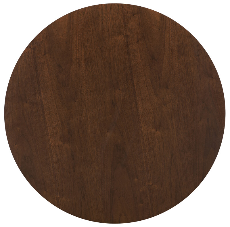 CR9-910T-0 - Details Round Wood Dining Table Top - 39" - 43"