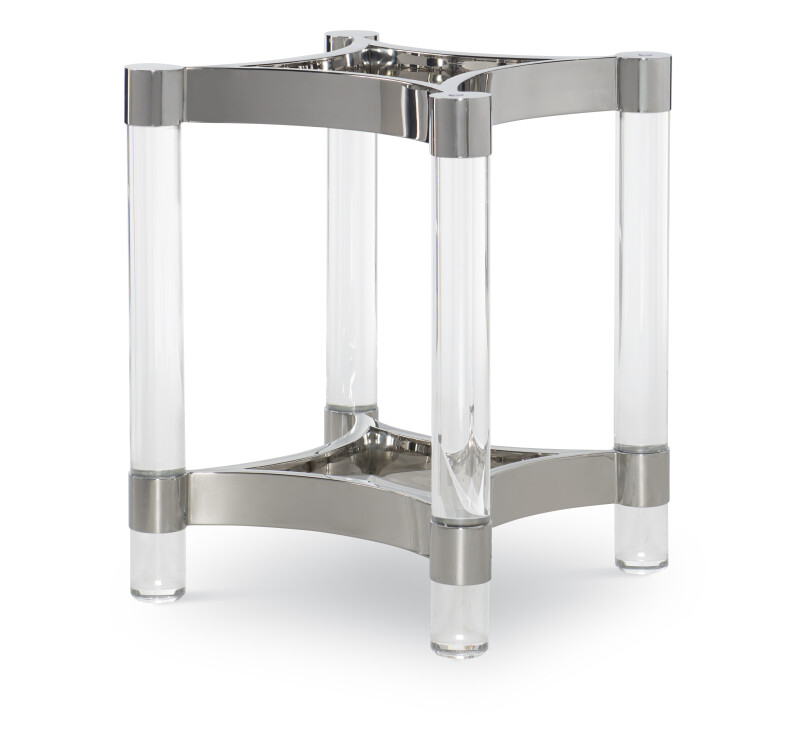 CRA-829B - Details Acrylic & Metal Dining Table Base For Glass Top