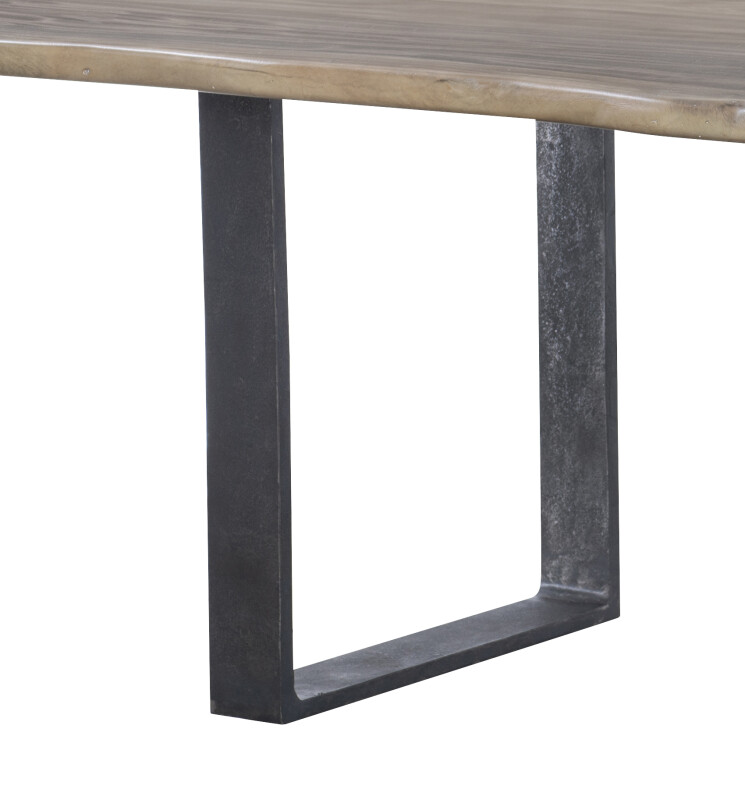 CRA-970B - Cast Iron Strap Dining Table Base Set