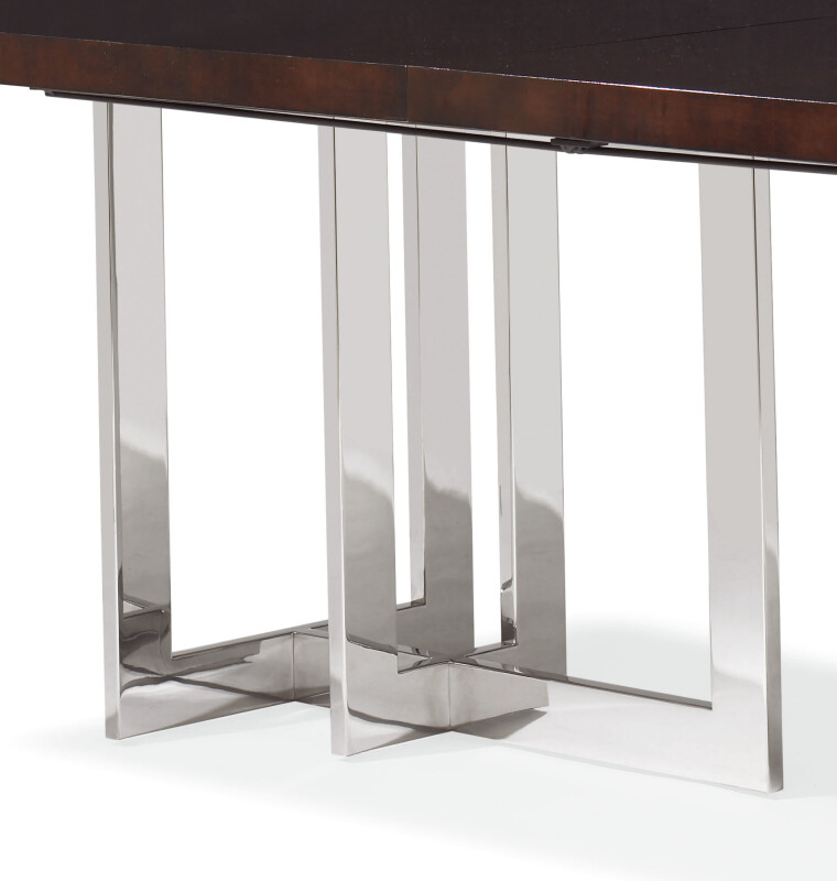 CRA-972B - Polished Nickel Dining Table Base Set
