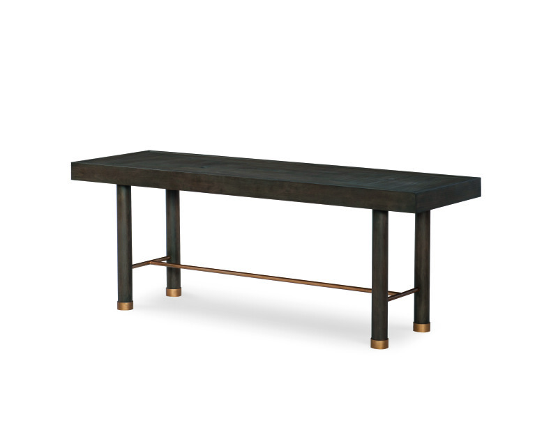 CT1000-MK - Biscayne Bench-Mink Grey
