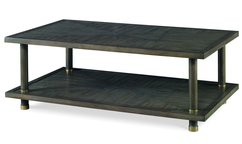 CT1004-MK - Biscayne Cocktail Table-Mink Grey
